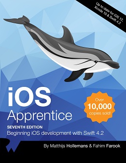 iOS Apprentice: Beginning iOS development with Swift 4.2, 7th Edition