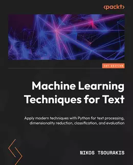Machine Learning Techniques for Text