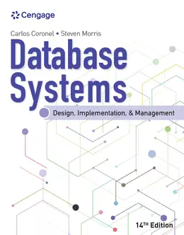 Database Systems: Design, Implementation, & Management, 14th Edition