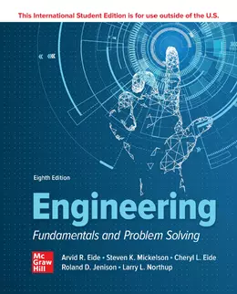 Engineering Fundamentals and Problem Solving, 8th Edition