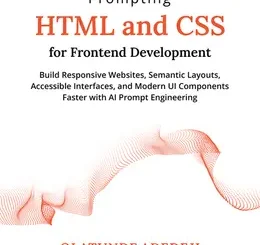 Prompting HTML and CSS for Frontend Development: Build Responsive Websites, Semantic Layouts, Accessible Interfaces, and Modern UI Components Faster with AI Prompt Engineering